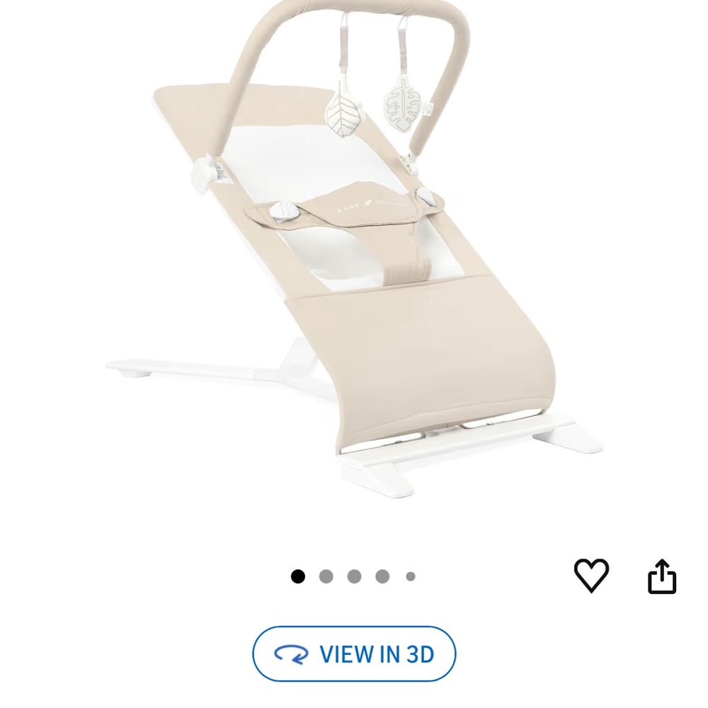 Cream Baby Bouncer